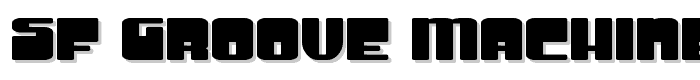 SF Groove Machine ExtUpright Bold font